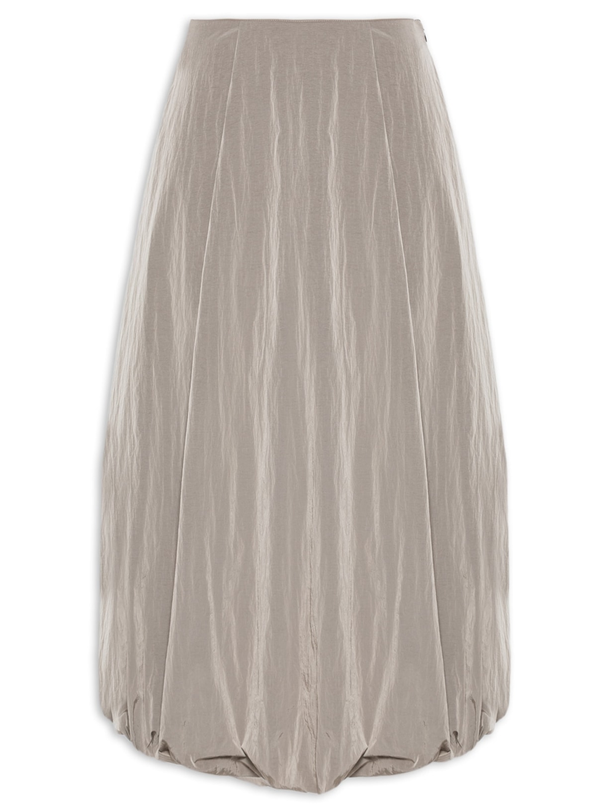 Saia Balonê Velo - Cinza