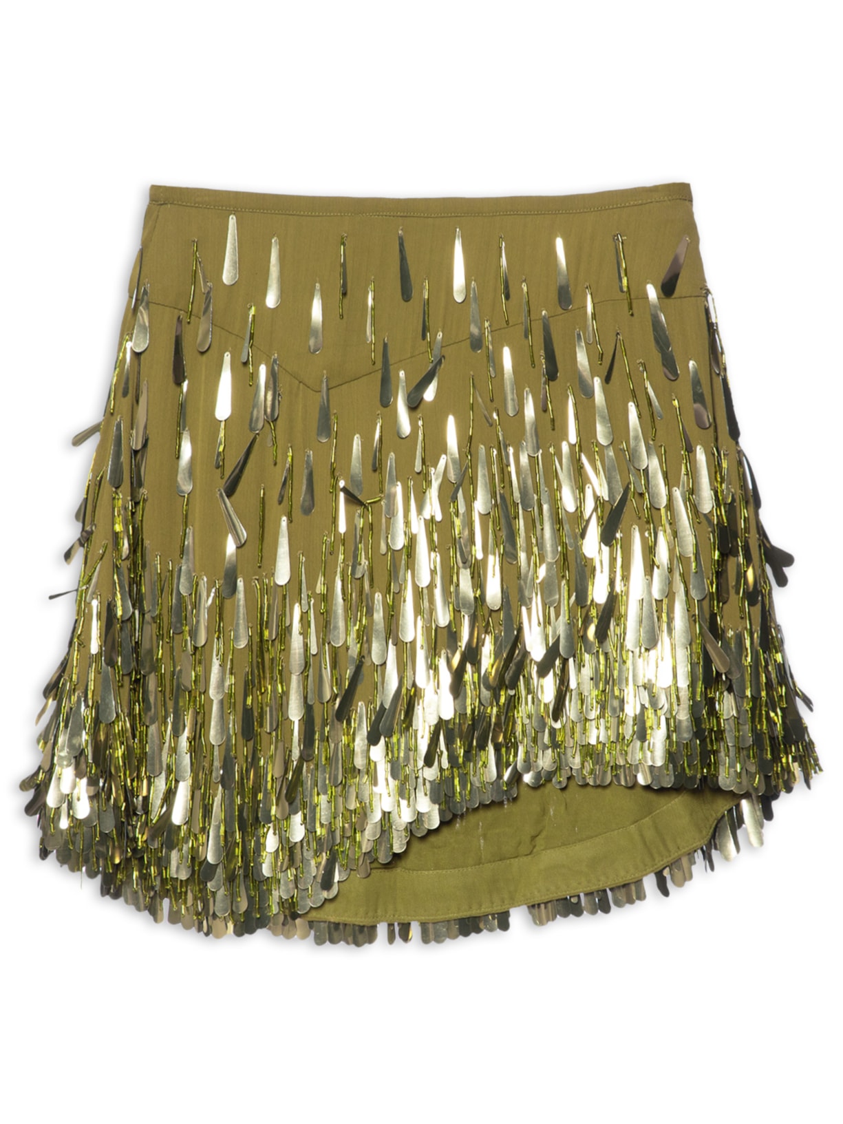 Saia Bordada Night - Verde