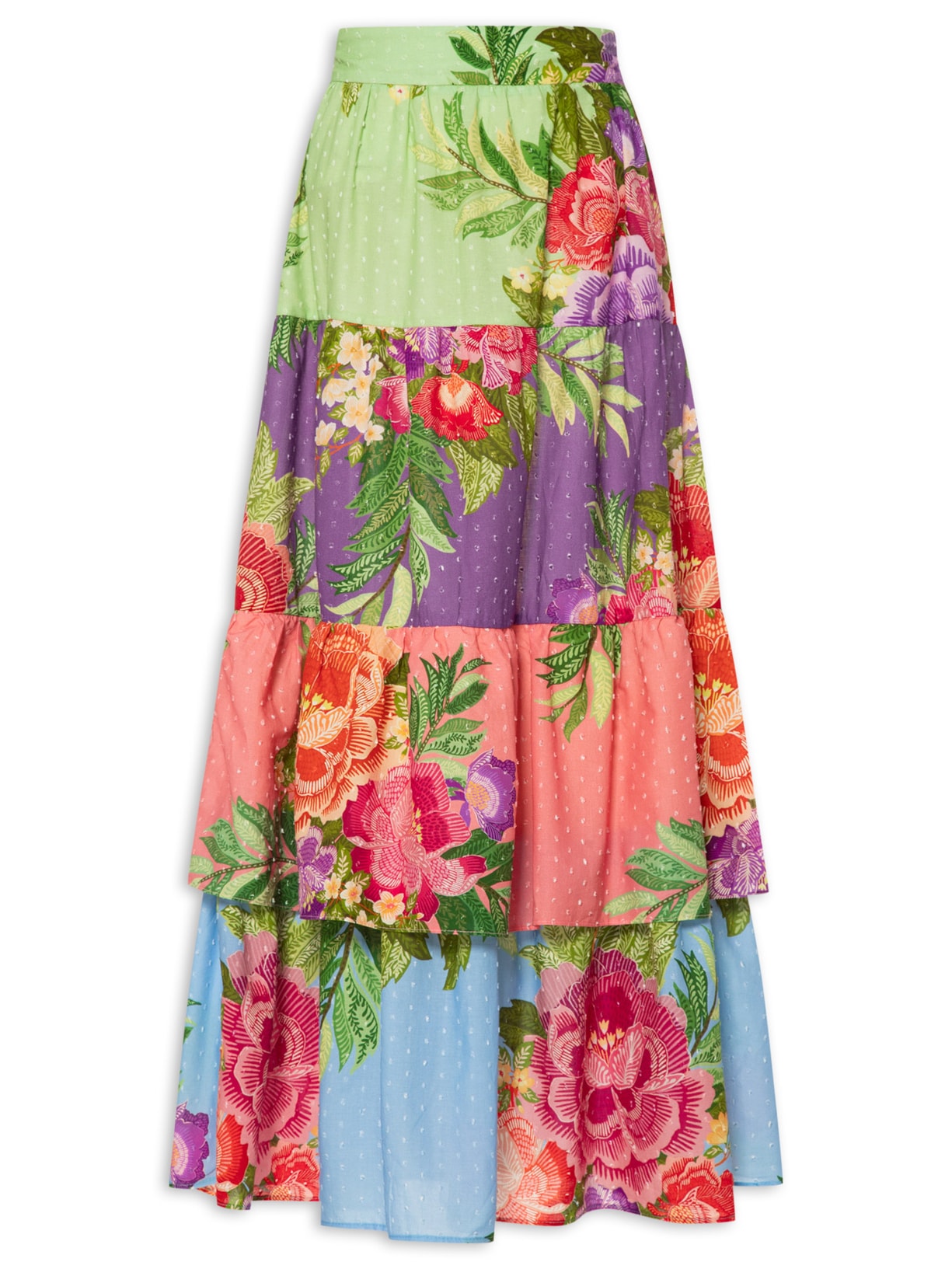 Saia Bouquet De Verão - Verde