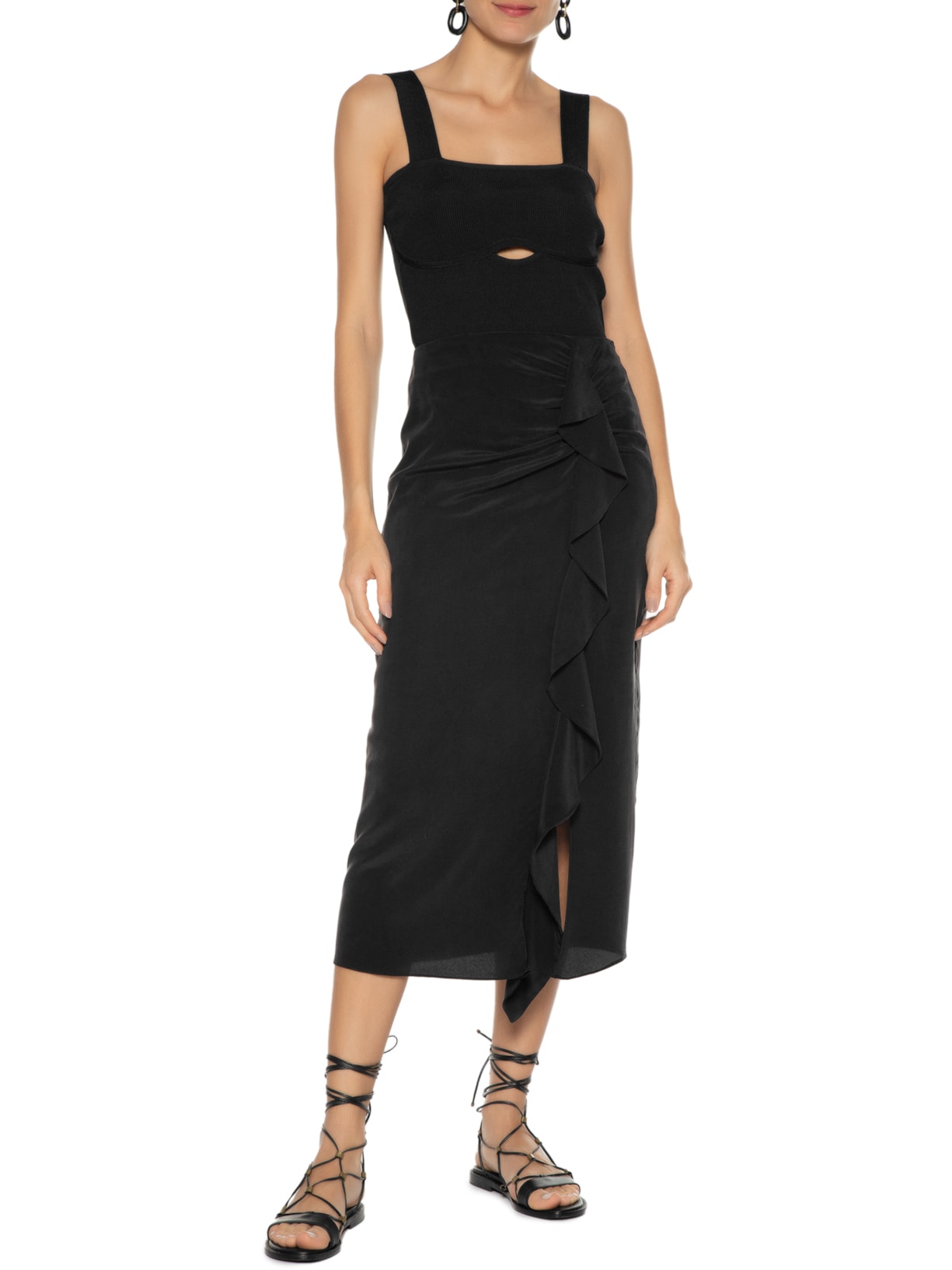 Saia Carina Preto Le Lis