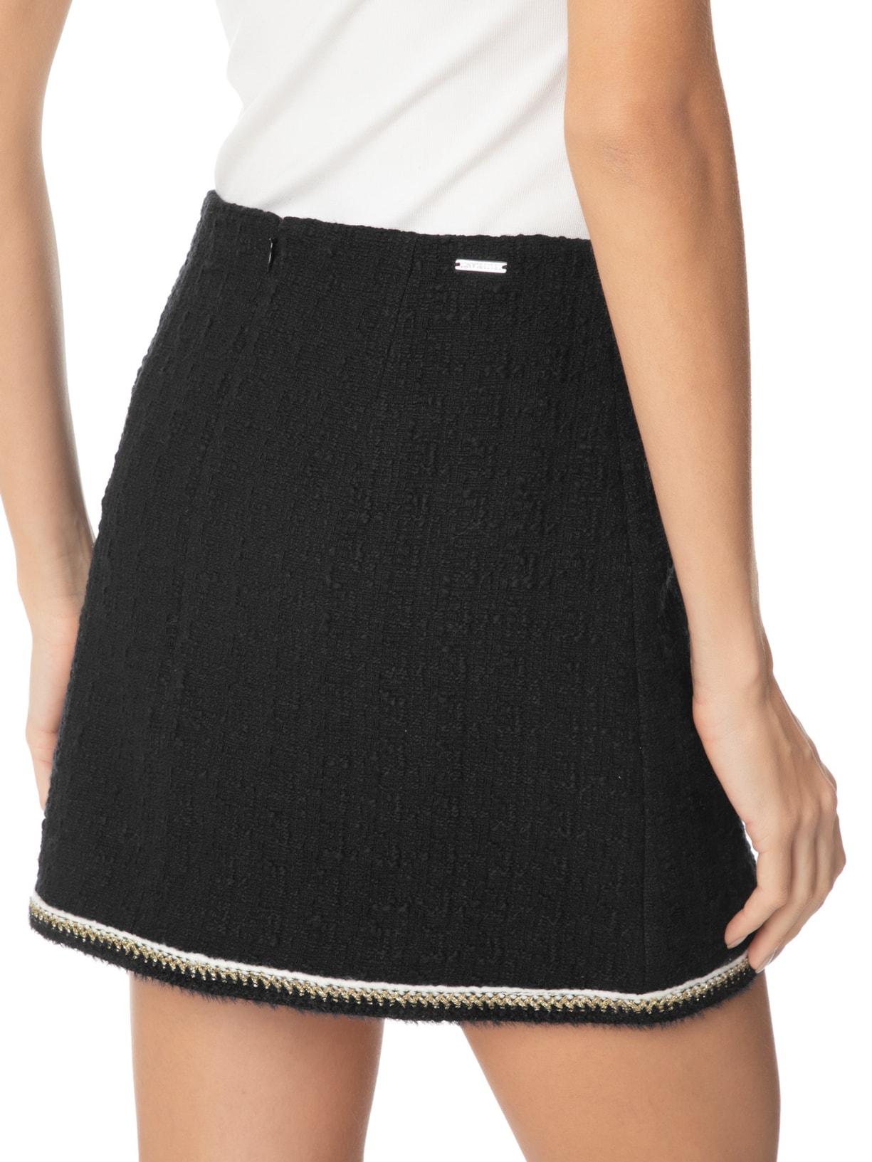 Saia Charlote II Preto Le Lis