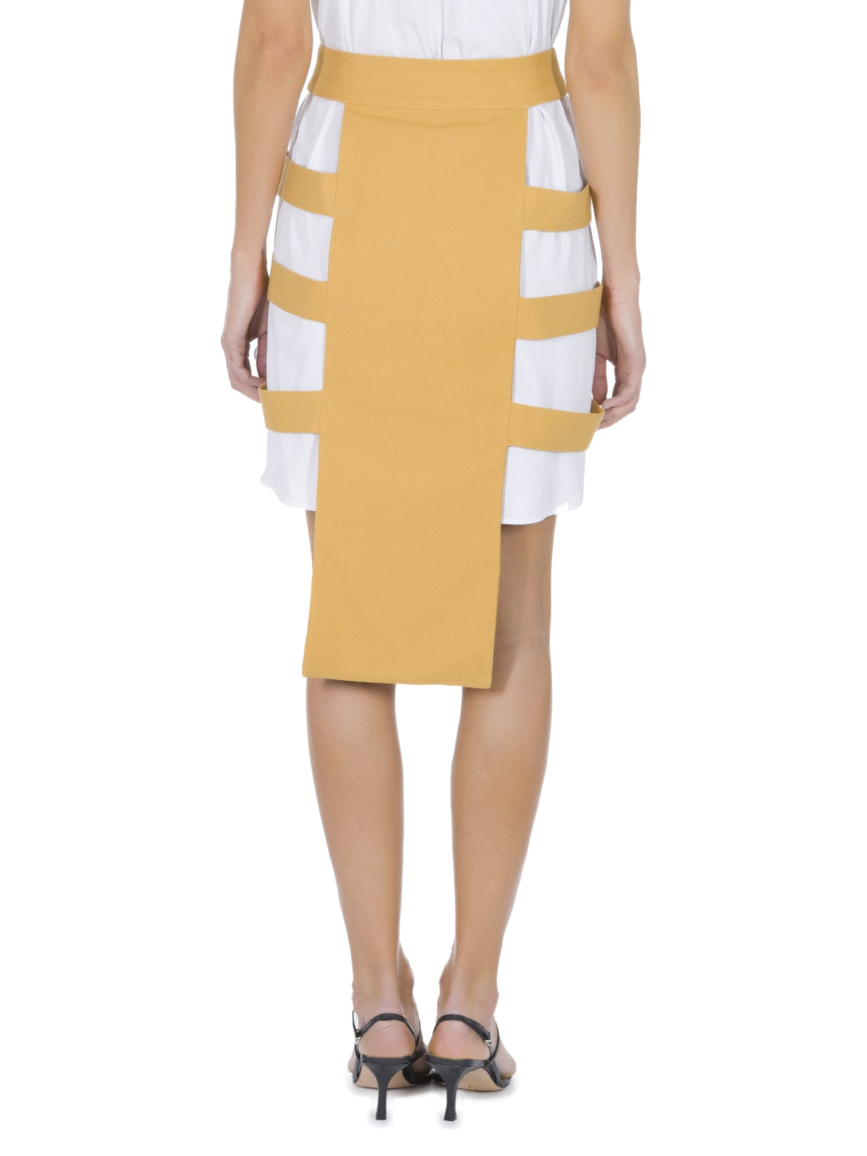 Saia Colete Sippie Amarelo Angela Brito