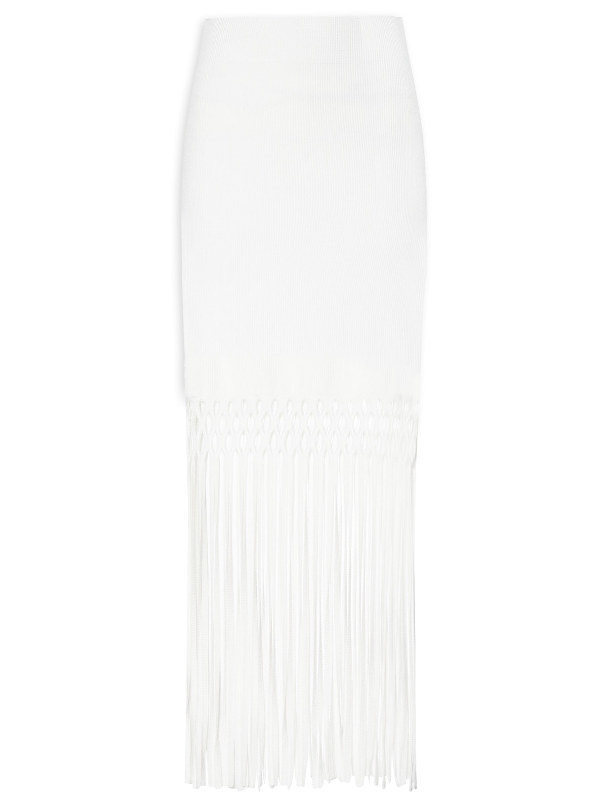 Saia Com Franjas - Off White