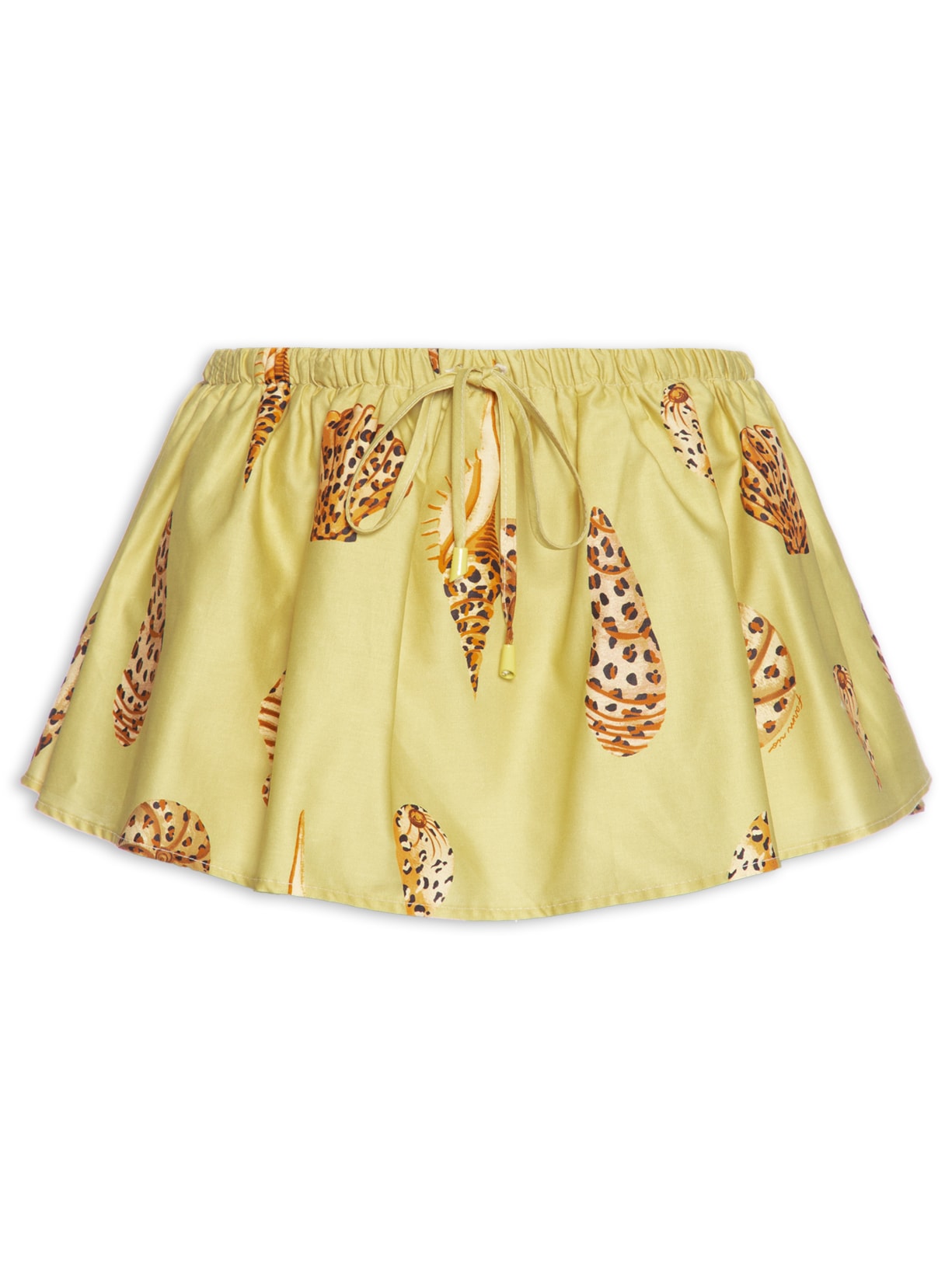 Saia Concha Pintada - Amarelo