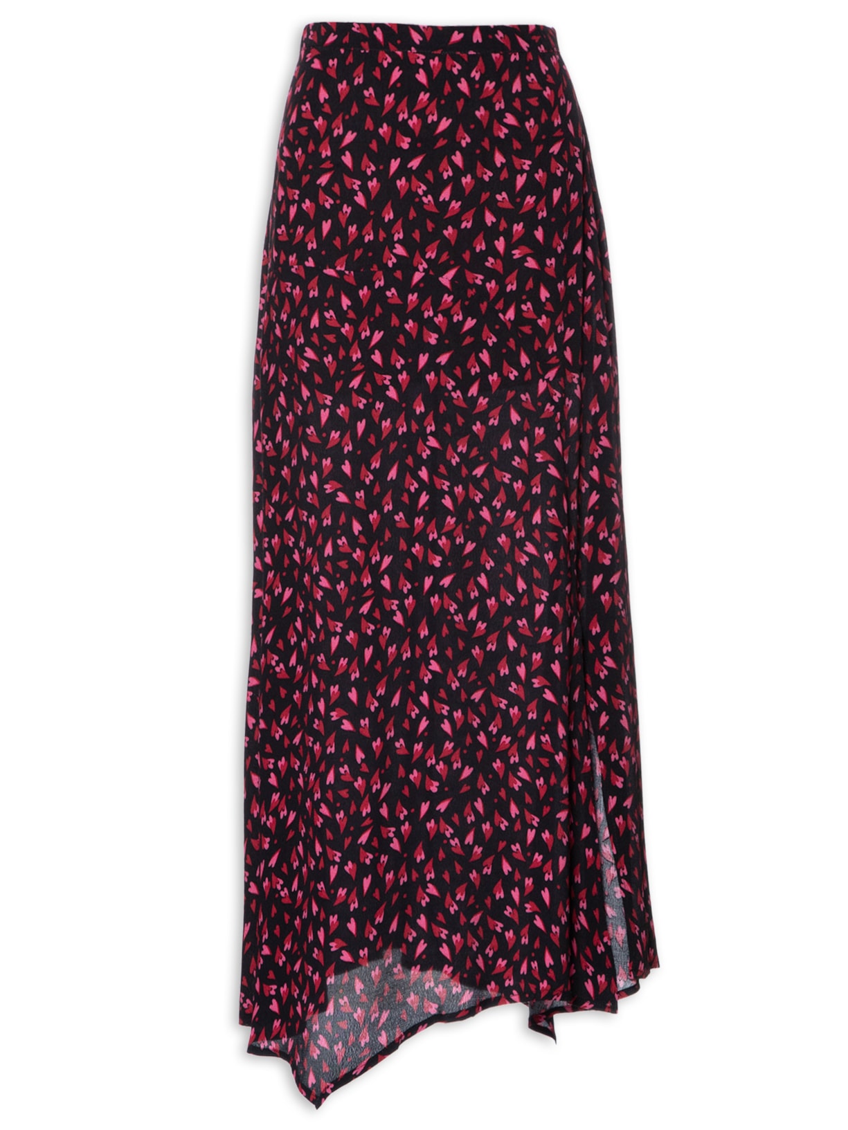 Saia Coração - Preto