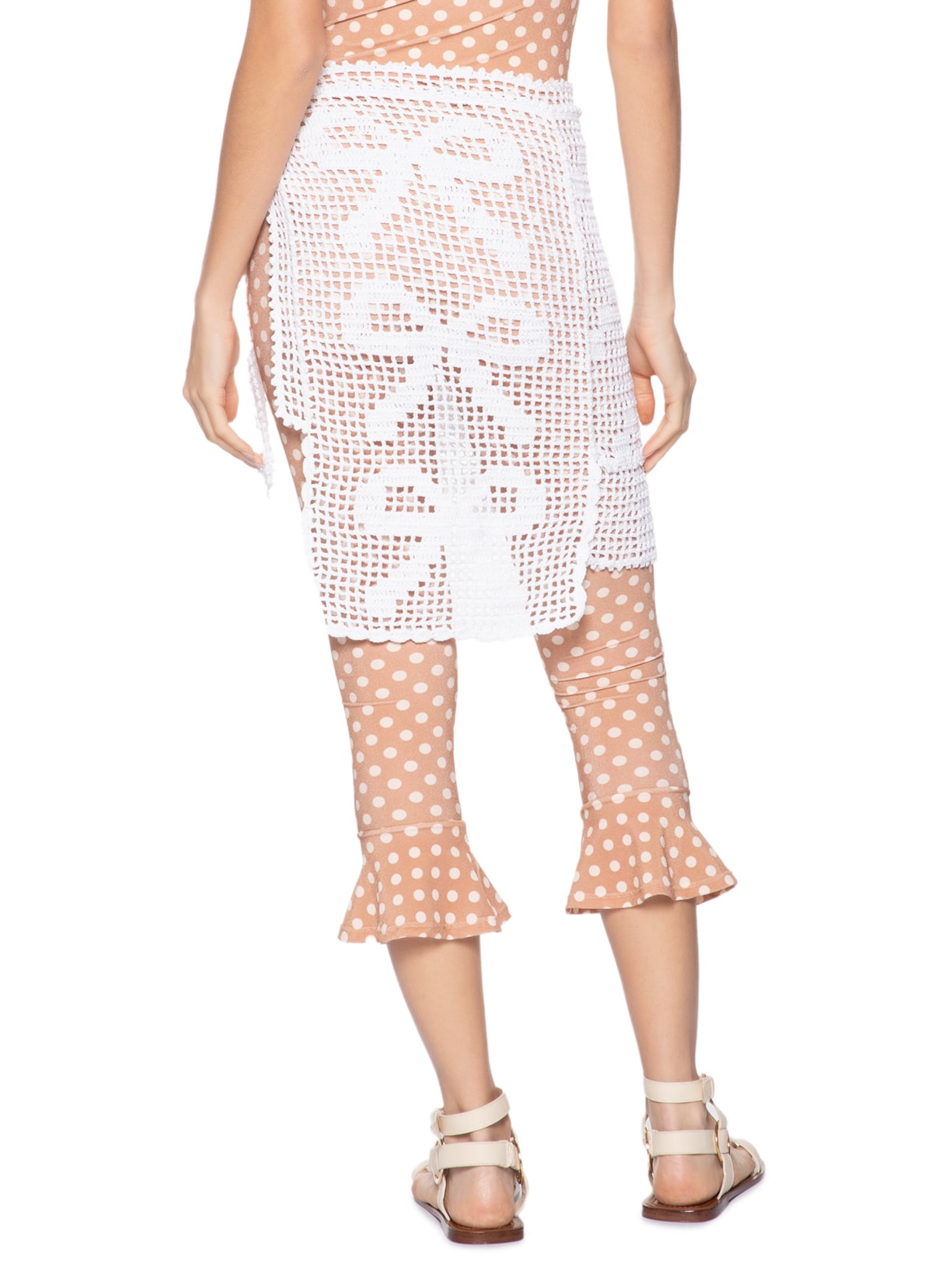 Saia Crochet Isabella Branco Shop2gether + Vem Meu Bem