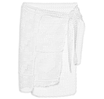 Saia Crochet Isabella - Branco