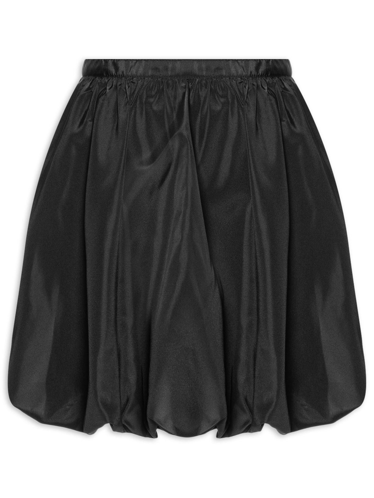 Saia Curta Anne Balonê - Preto