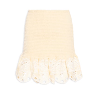 Saia Curta Artesanal Bosque Chique - Amarelo