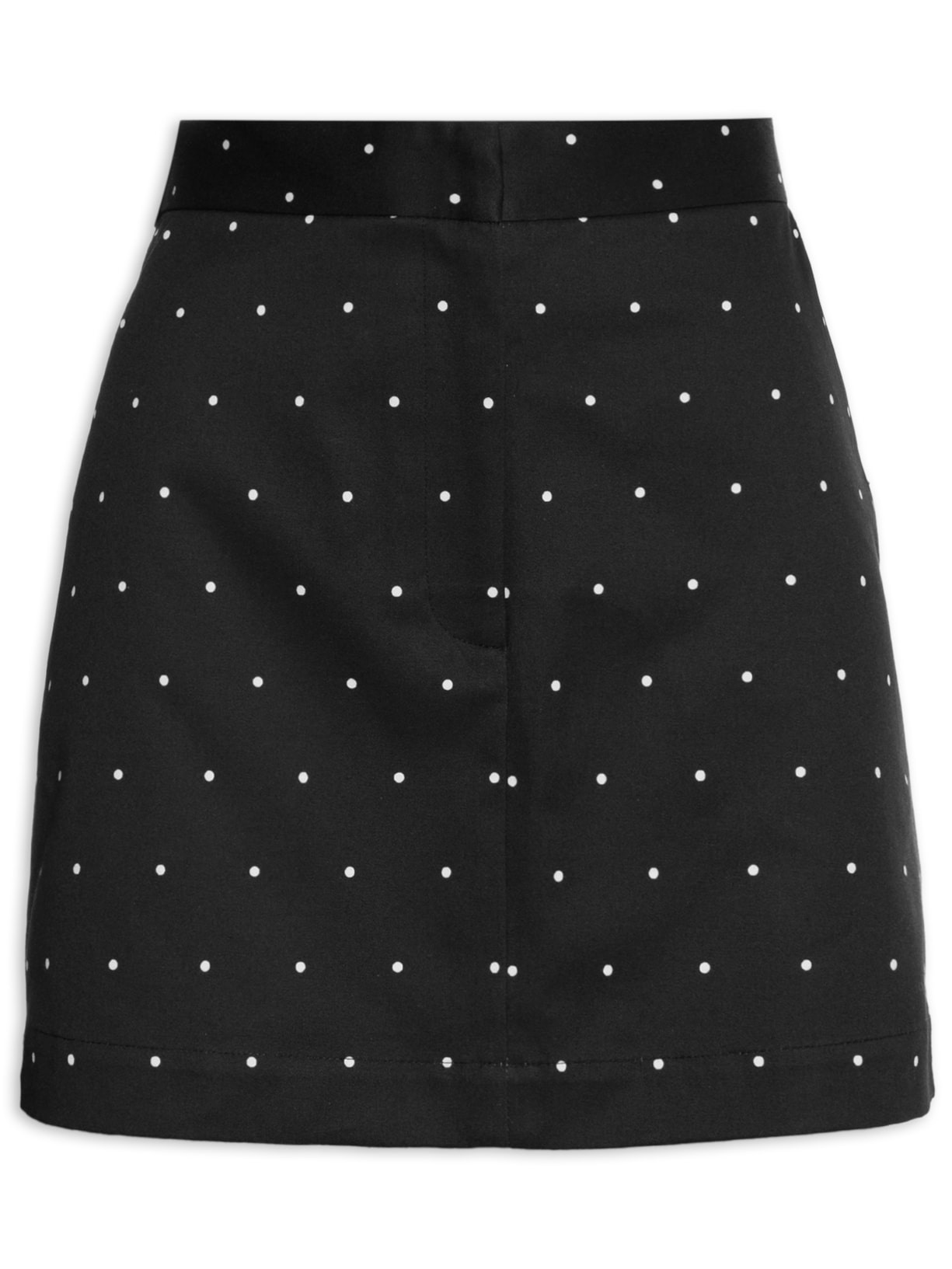 Saia Curta Dots - Preto