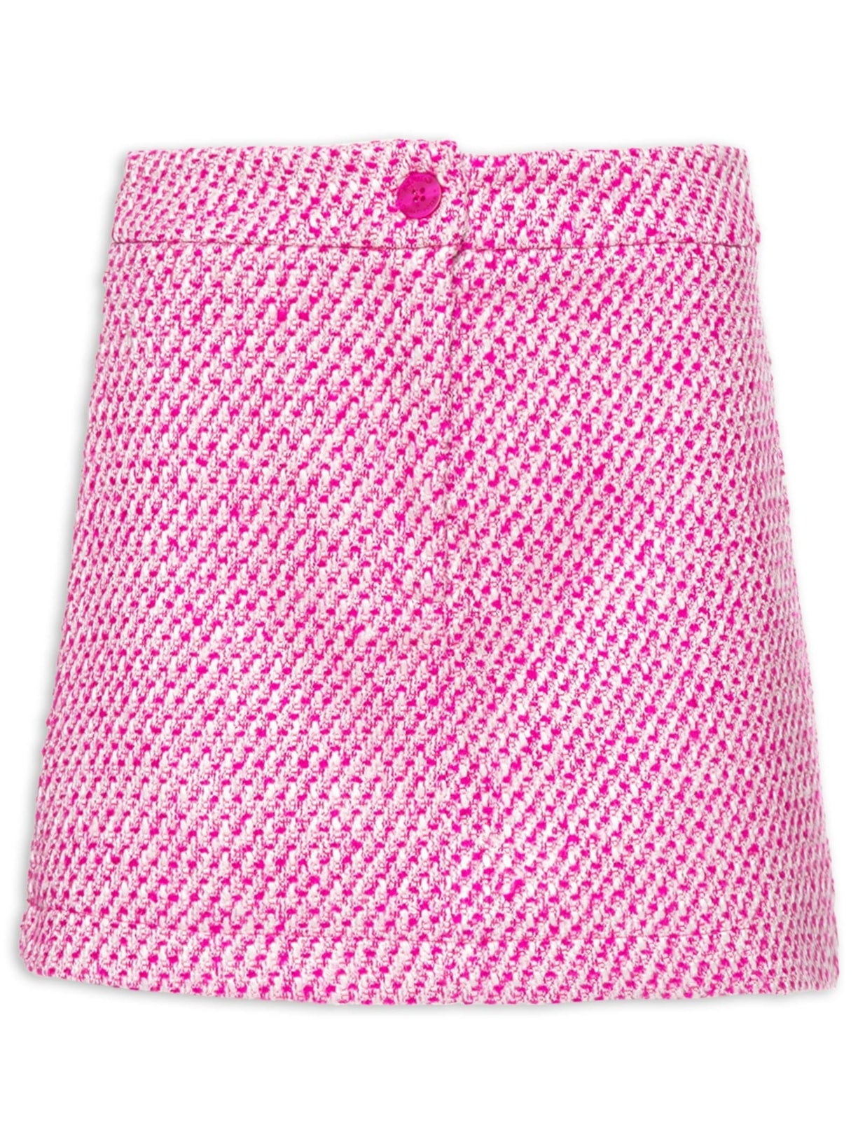 Saia Curta Em Tweed - Rosa