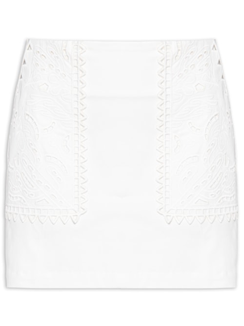 Saia Curta Juá - Off White