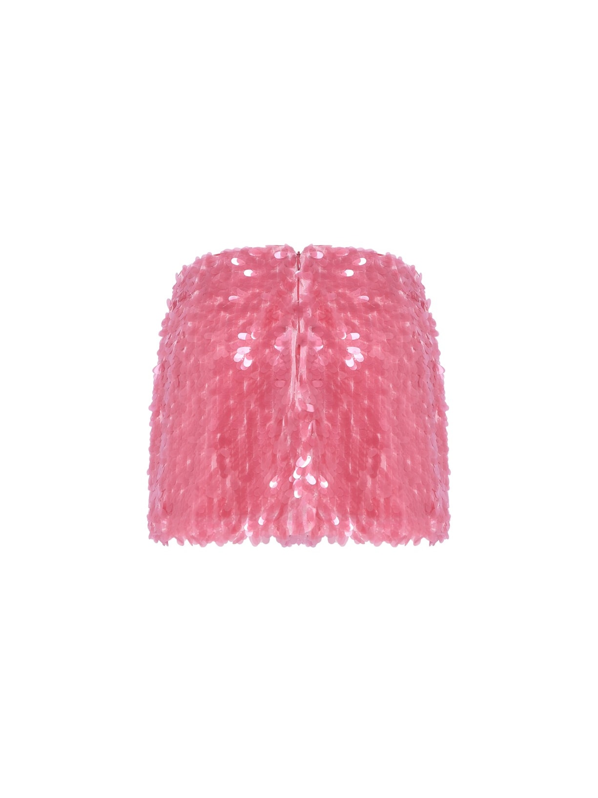 Saia Curta Mareh Escama Rosa Shop Ginger