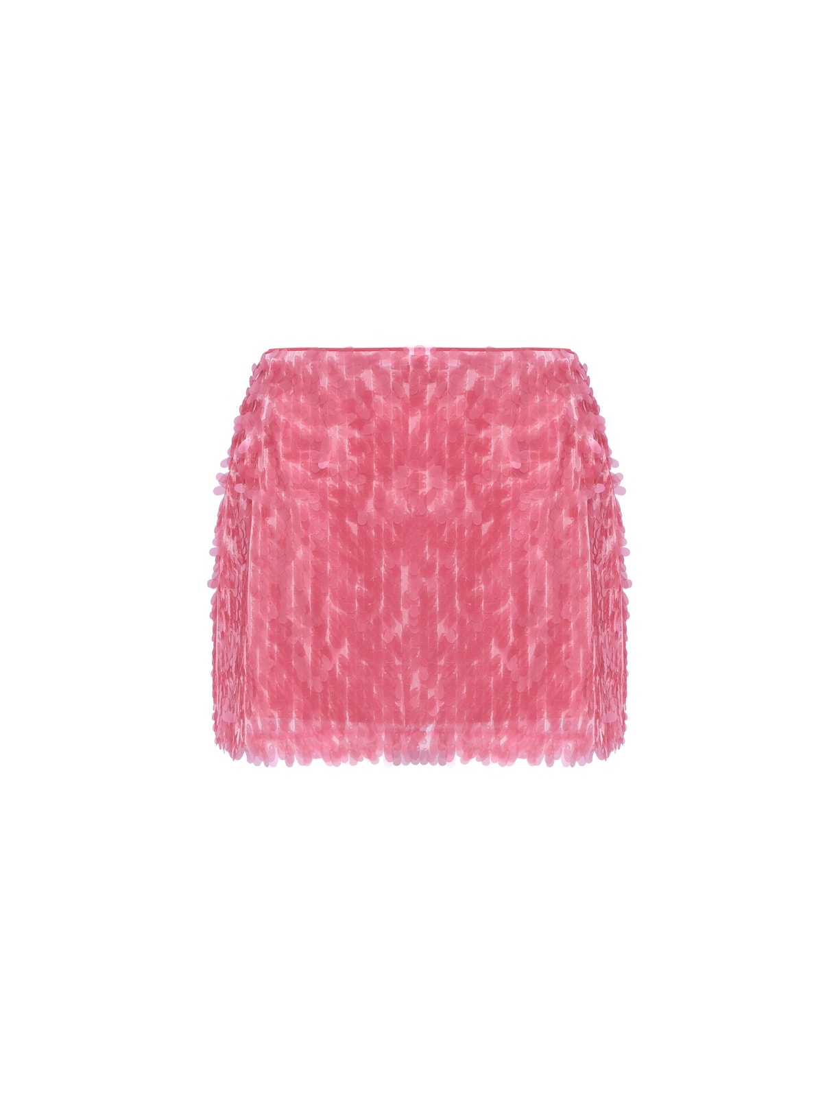 Saia Curta Mareh Escama Rosa Shop Ginger