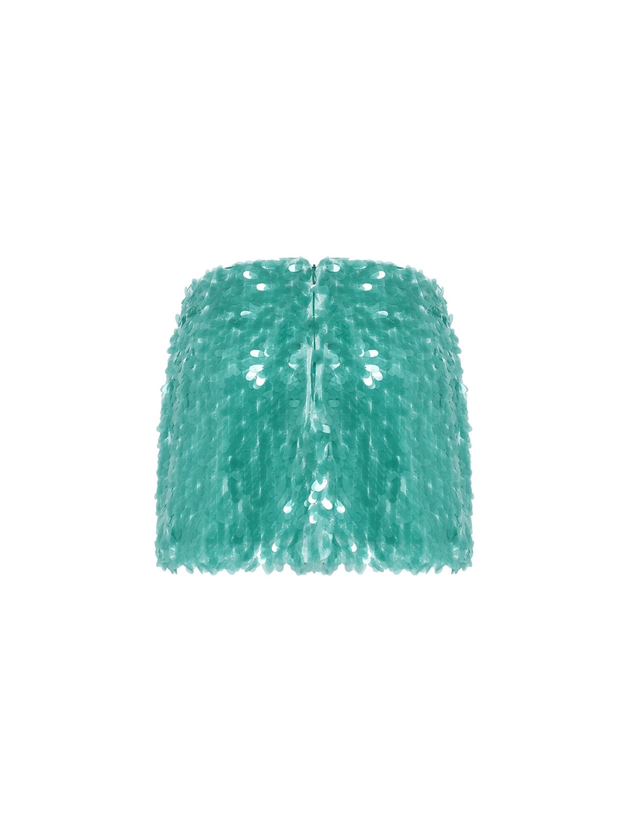 Saia Curta Mareh Escama Verde Shop Ginger