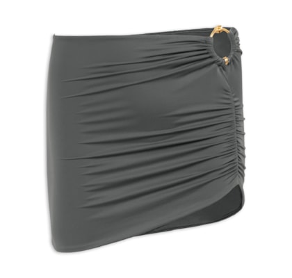 Saia Curta Meg - Cinza