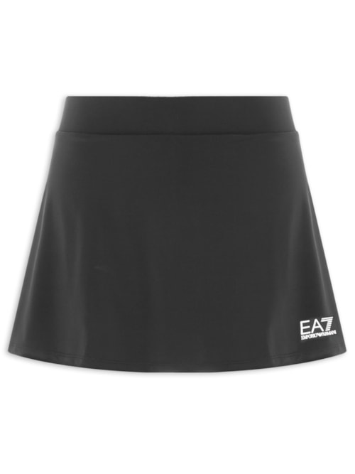 Saia Curta Skirt Tennis School - Preto