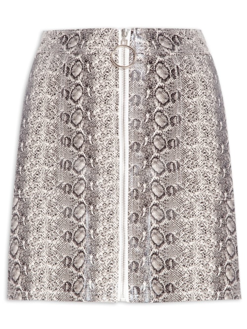Saia Curta Snake - Animal Print