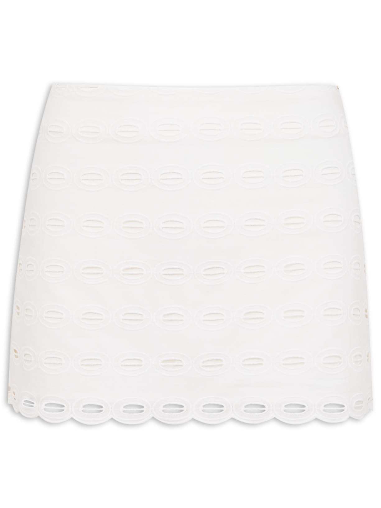 Saia Curta Zita - Branco