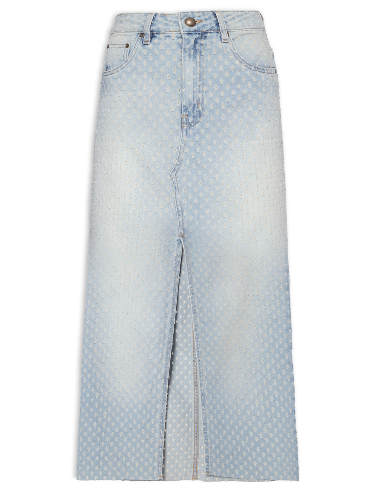 Saia Daphne Jeans - Azul