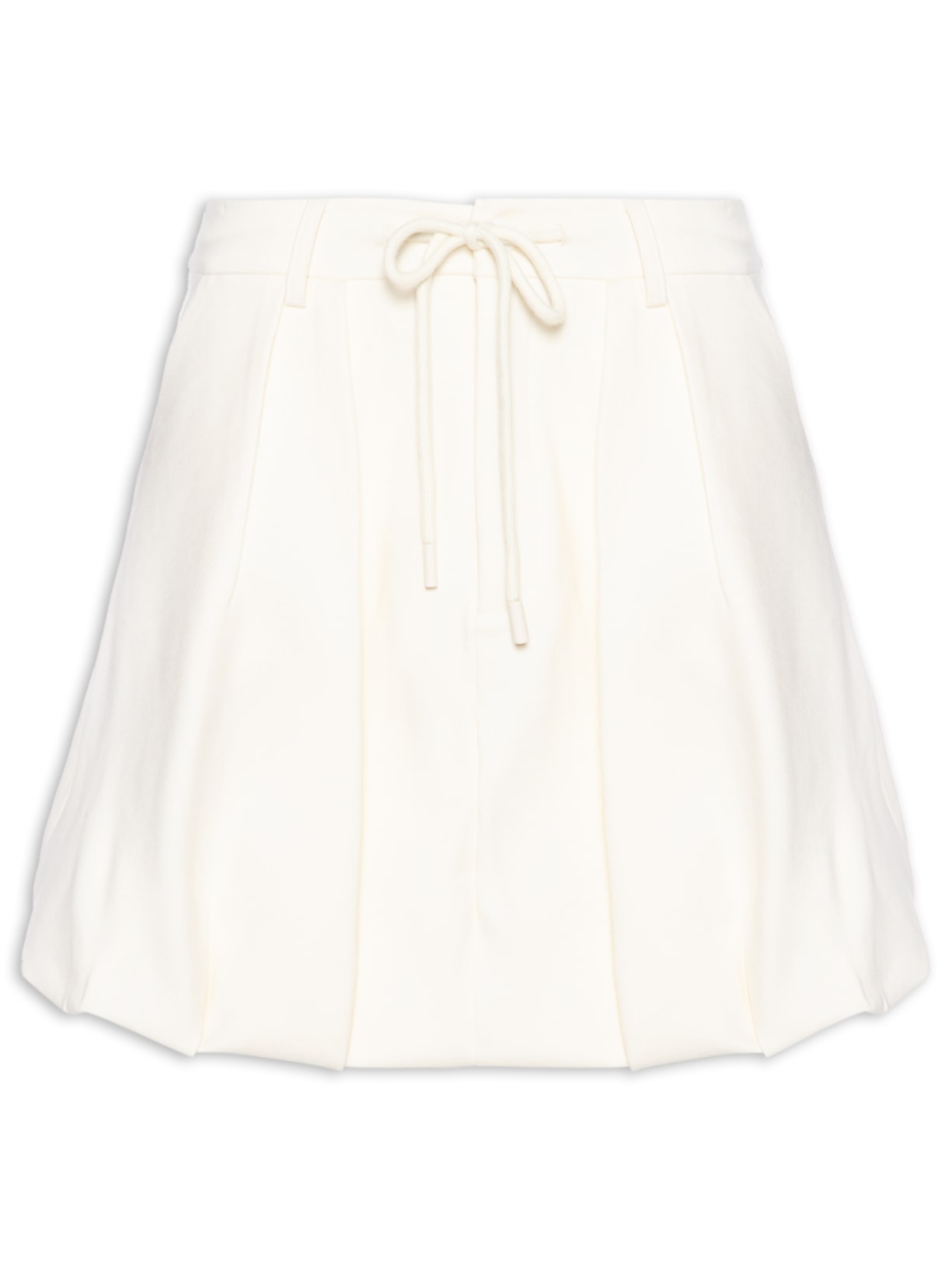 Saia De Moletom Balone Branco Animale Jeans