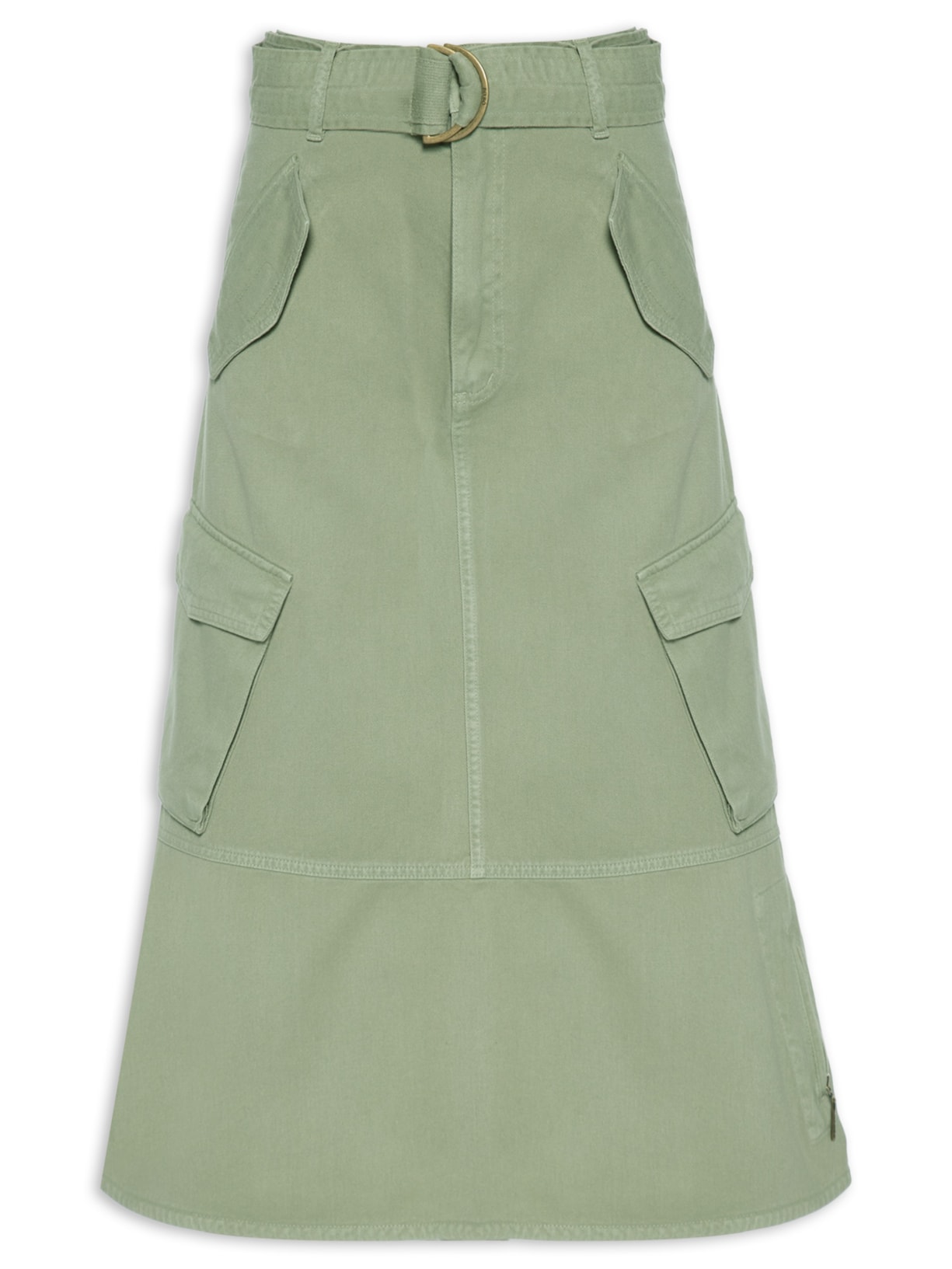 Saia Diena Midi Sarja - Verde