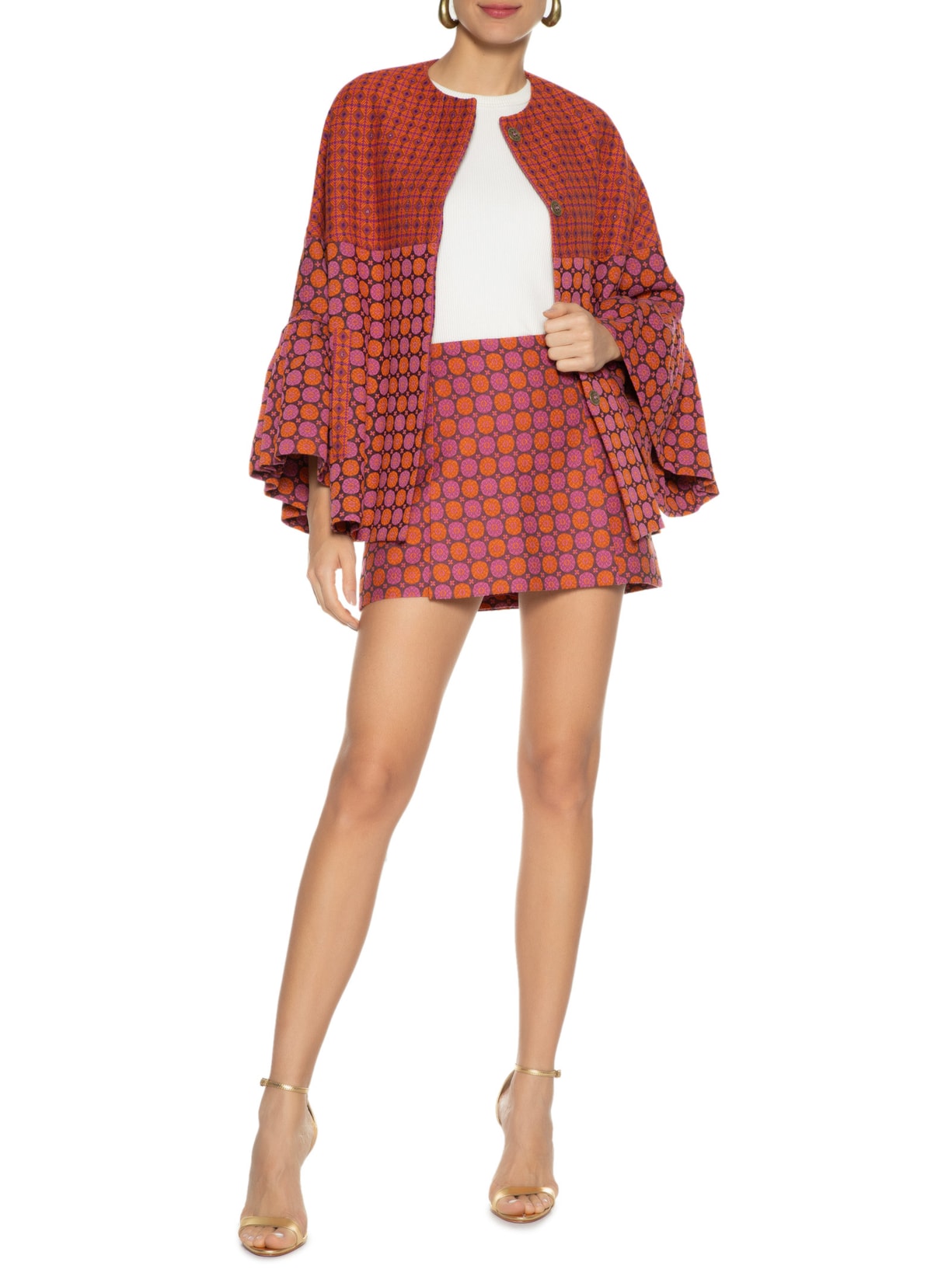 Saia Double Bond Rosa Bo.bô