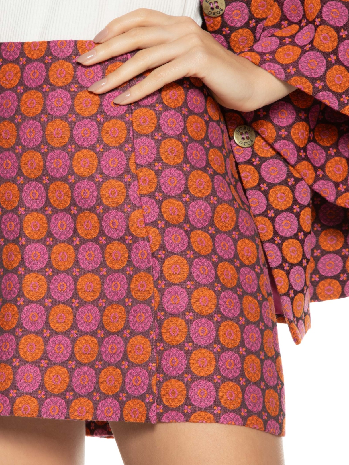 Saia Double Bond Rosa Bo.bô