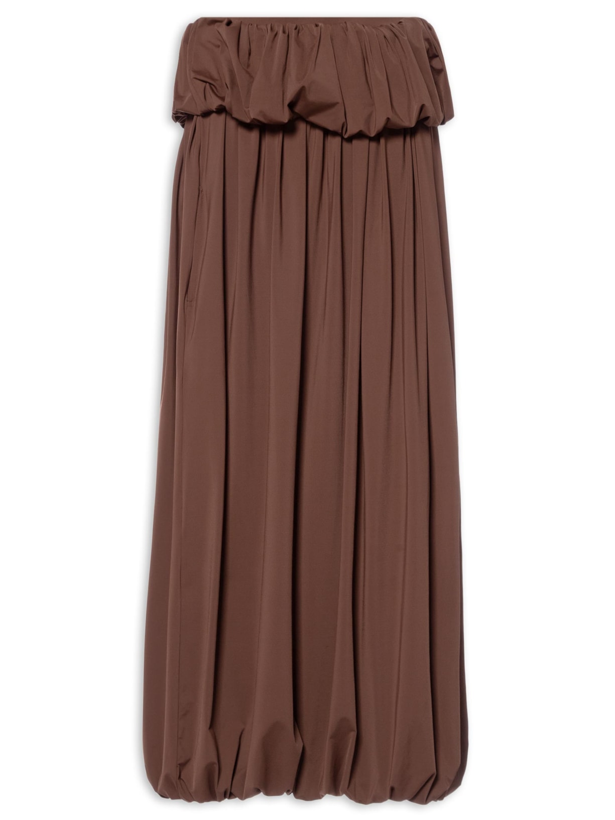 Saia Drapê - Marrom