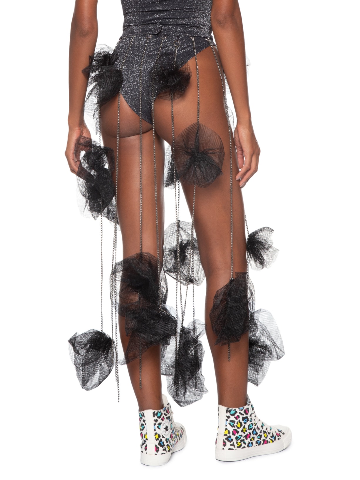 Saia Elke Cinza Carnavália