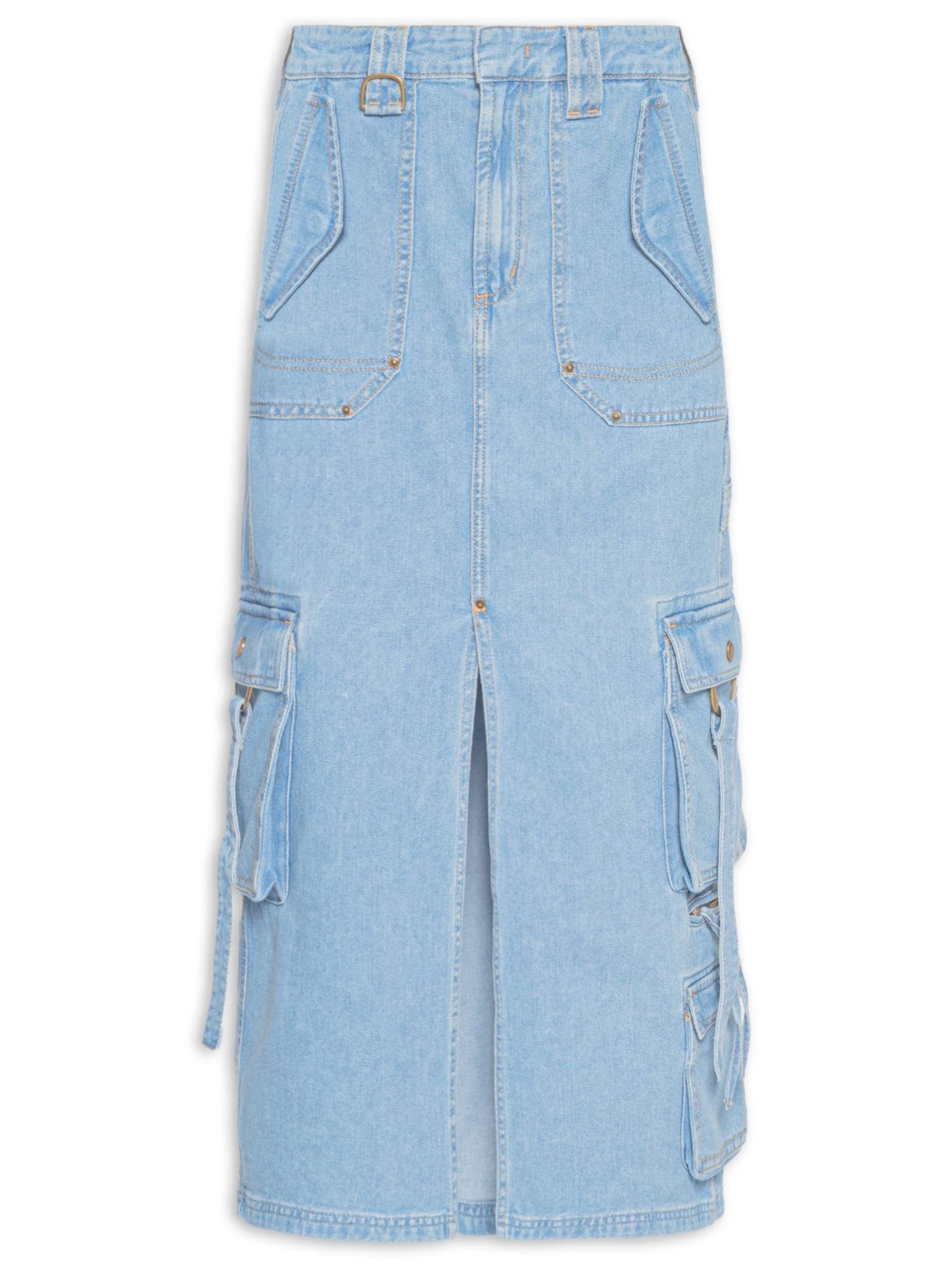 Saia Emma Fade - Azul