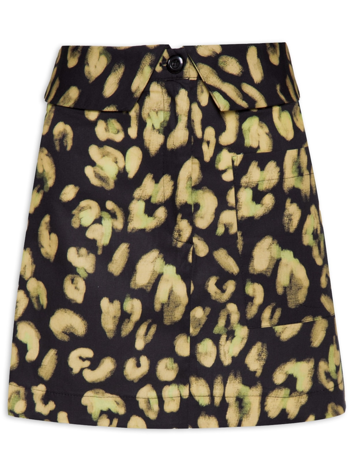 Saia Estampa Onça - Animal Print