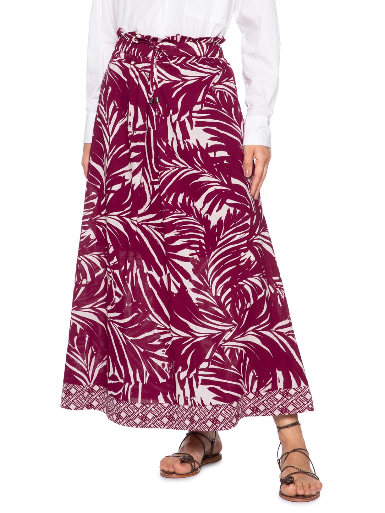 Saia Eudora Vermelho Le Lis