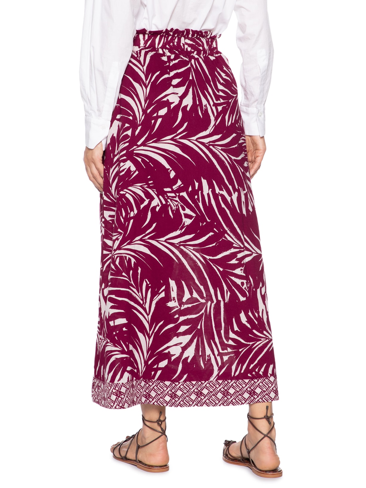 Saia Eudora Vermelho Le Lis