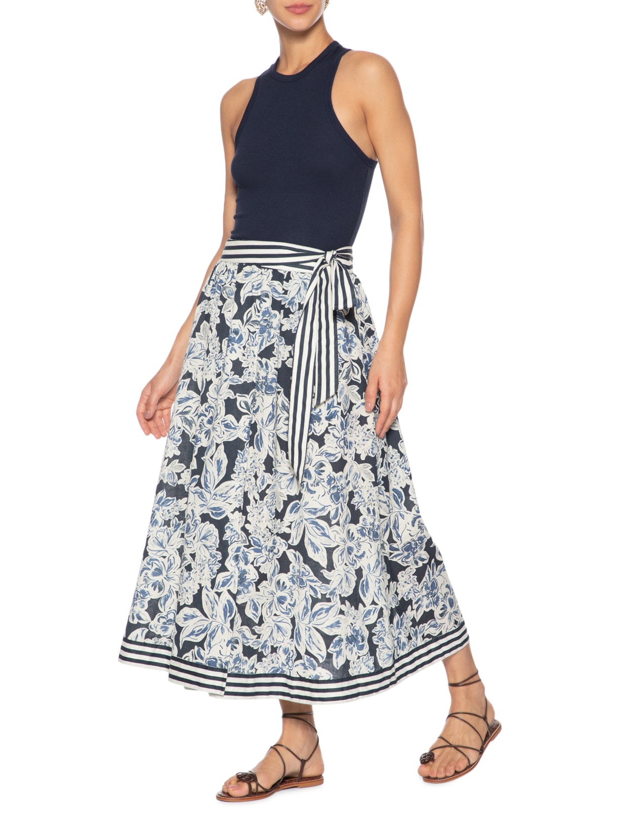 Saia Feminina Kate Azul Le Lis