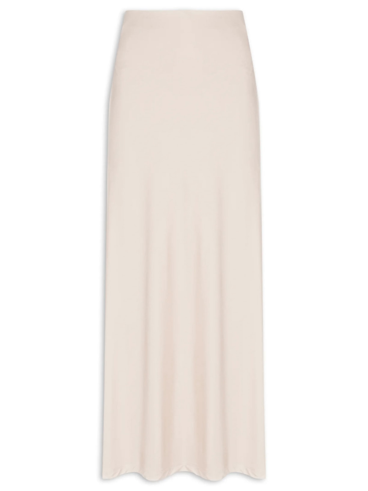 Saia Feminina Longa Evasê Bege '2Essential