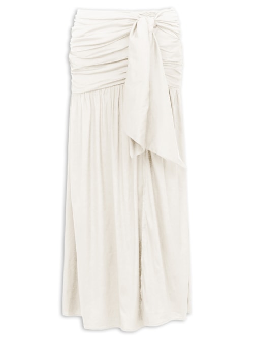 Saia Feminina Longa Zoe - Branco