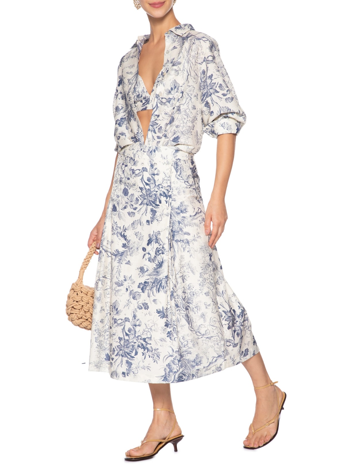 Saia Feminina Marrie Azul Le Lis