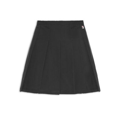 Saia Feminina Pleated Ag - Preto