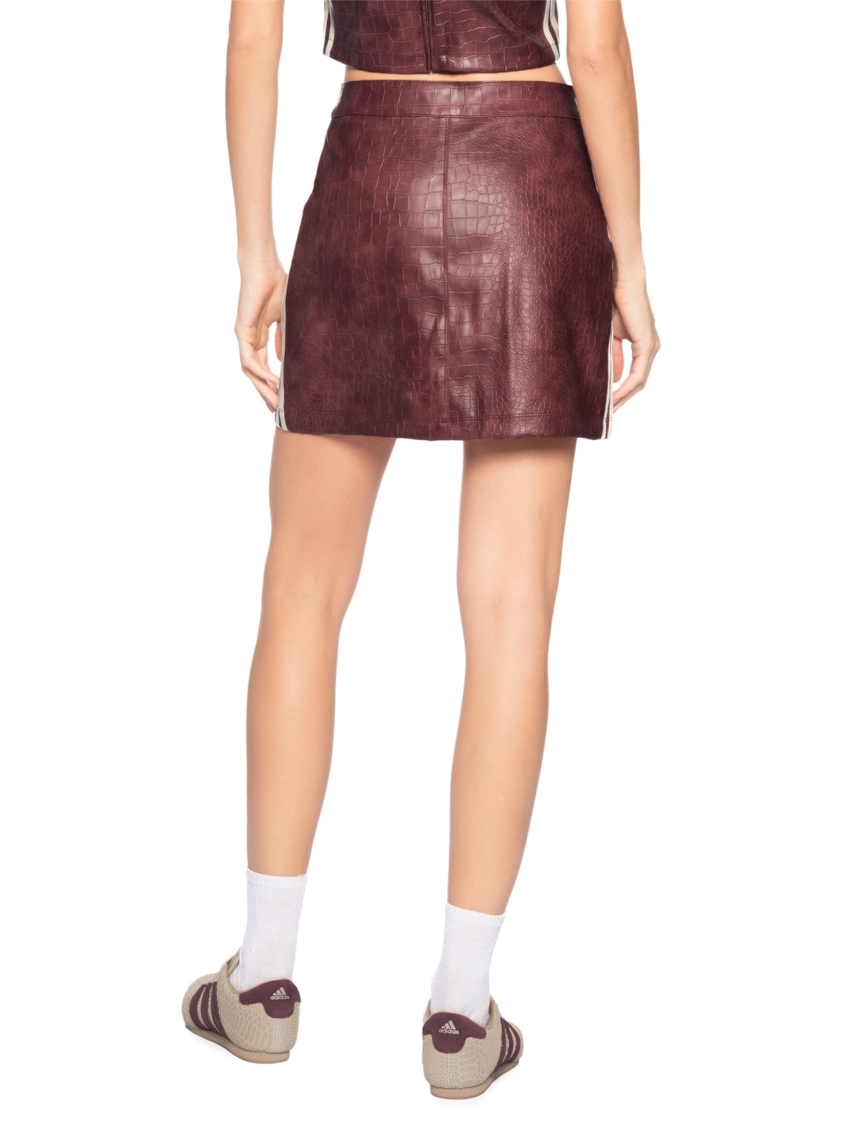 Saia Feminina Pleather – Marrom Adidas Originals
