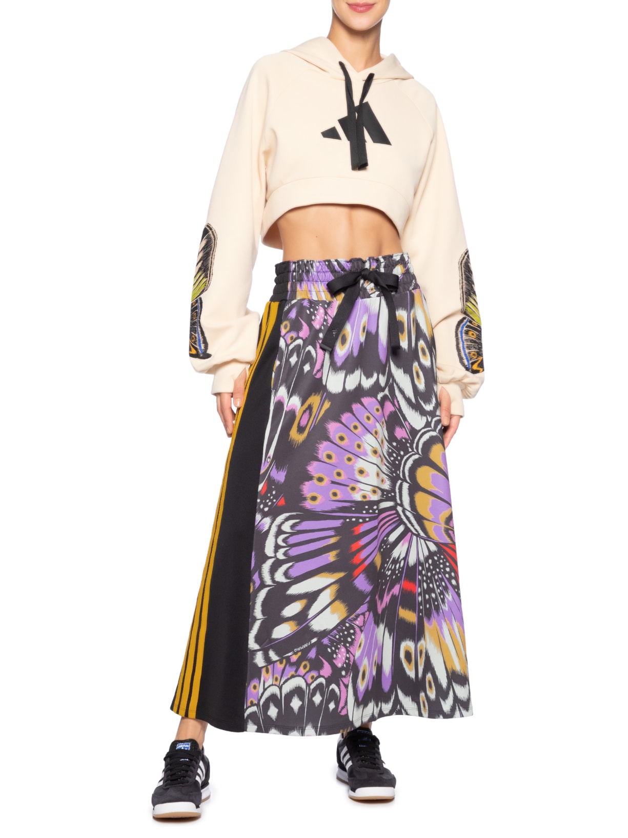 Saia Feminina Prm Skirt Roxo Adidas + Farm