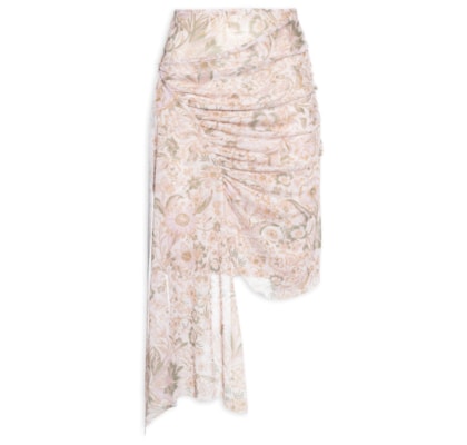 Saia Feminina Transpassada em Tule - Rosa