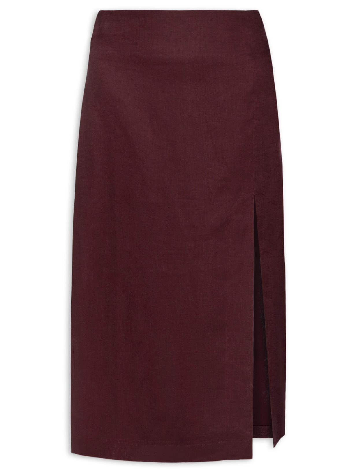 Saia Fenda Lateral Concha - Vinho