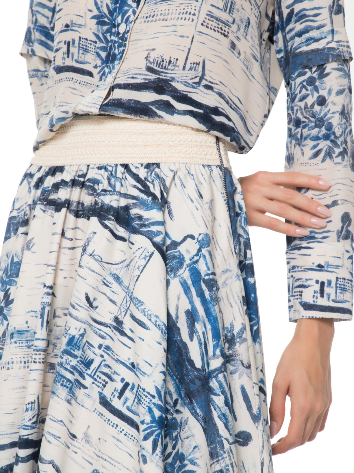 Saia Gabi Off White Le Soleil D'été
