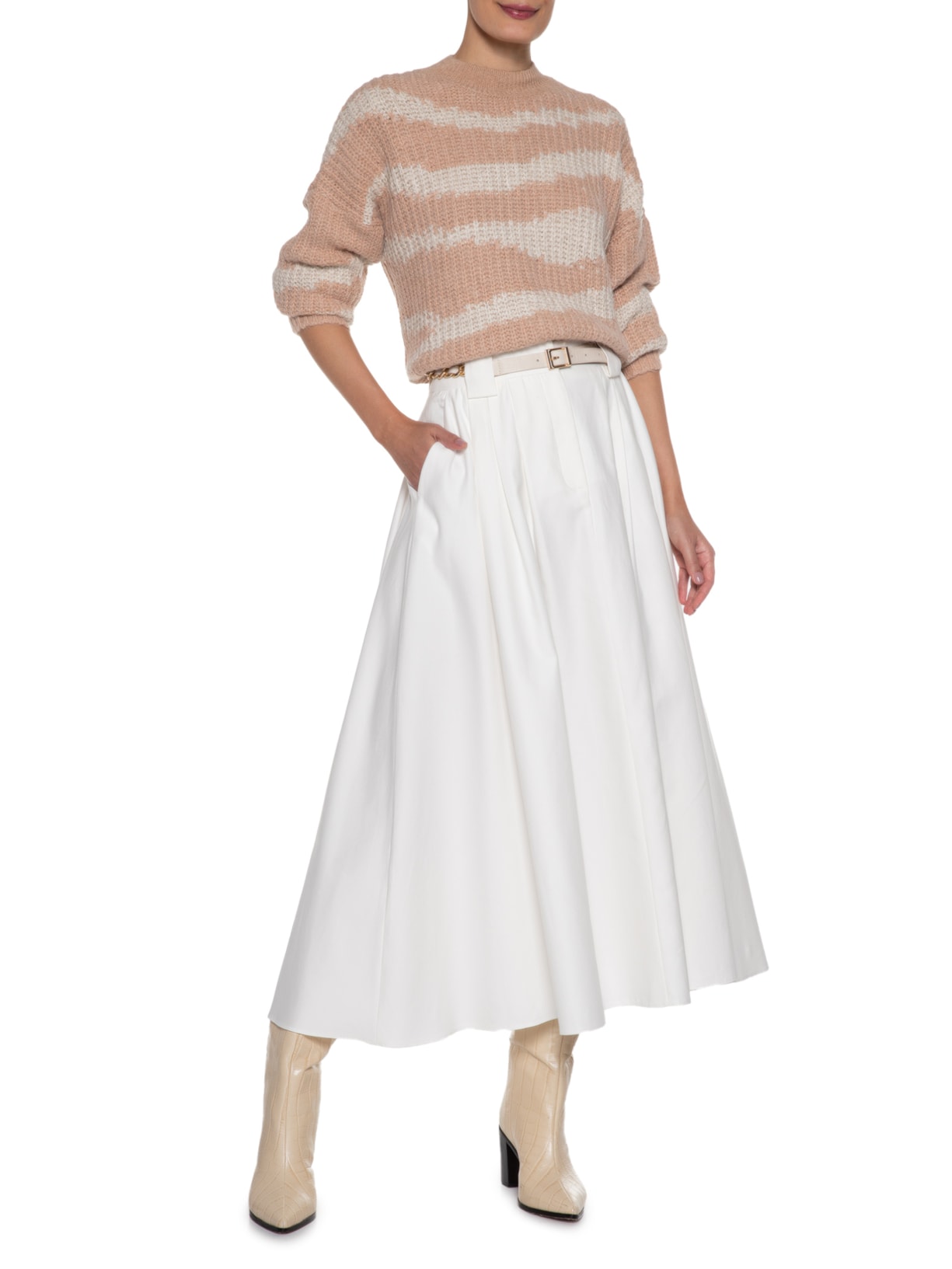 Saia Gretta Branco Carol Bassi