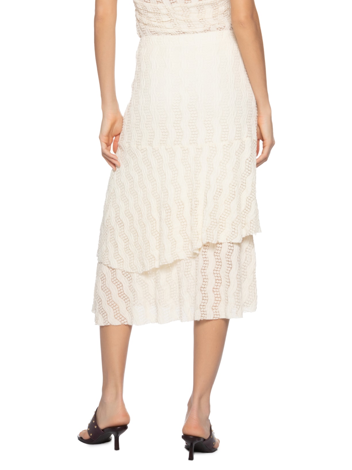 Saia Helena Branco Le Lis