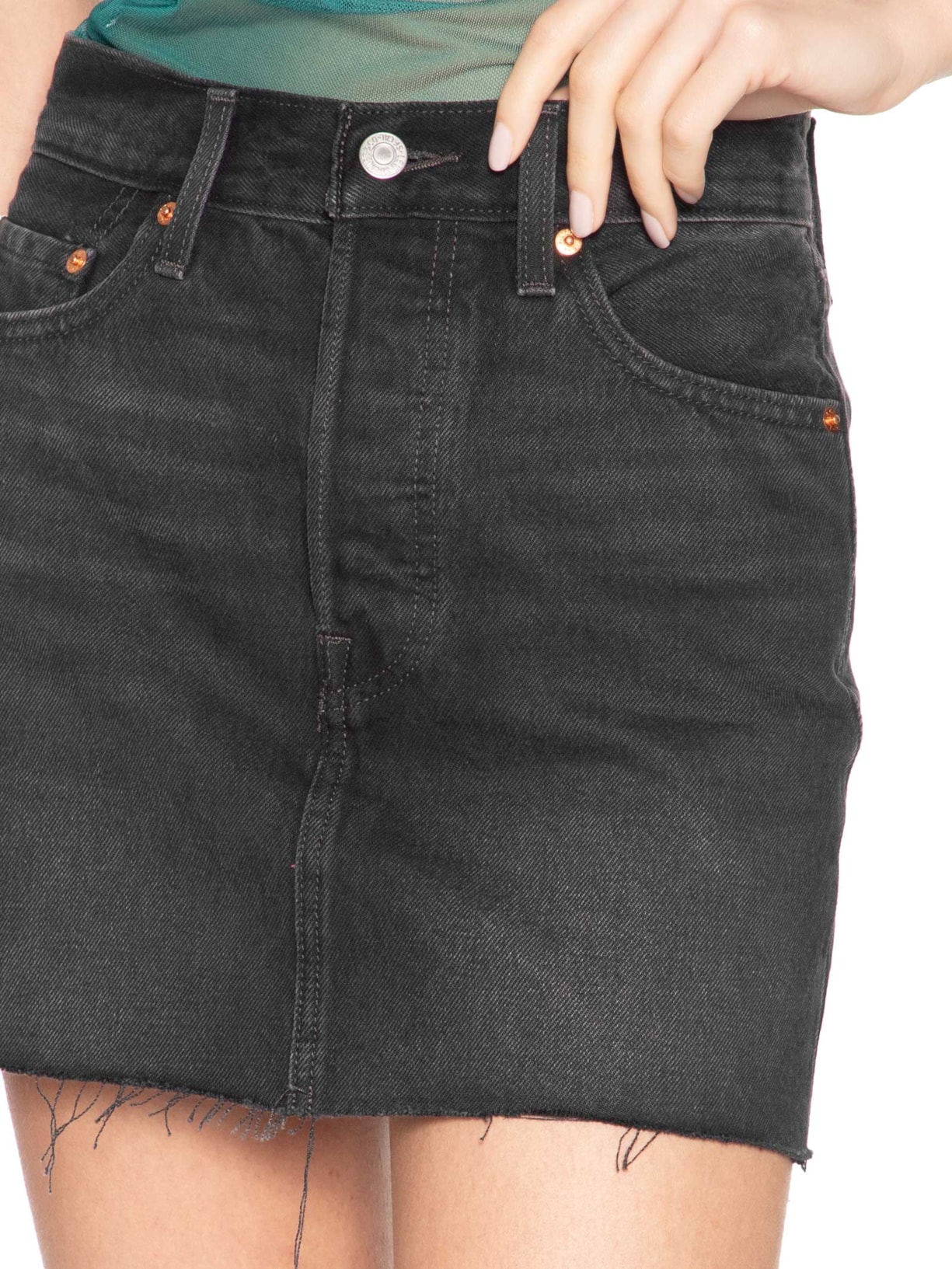 Saia Icon Skirt Preto Levi's