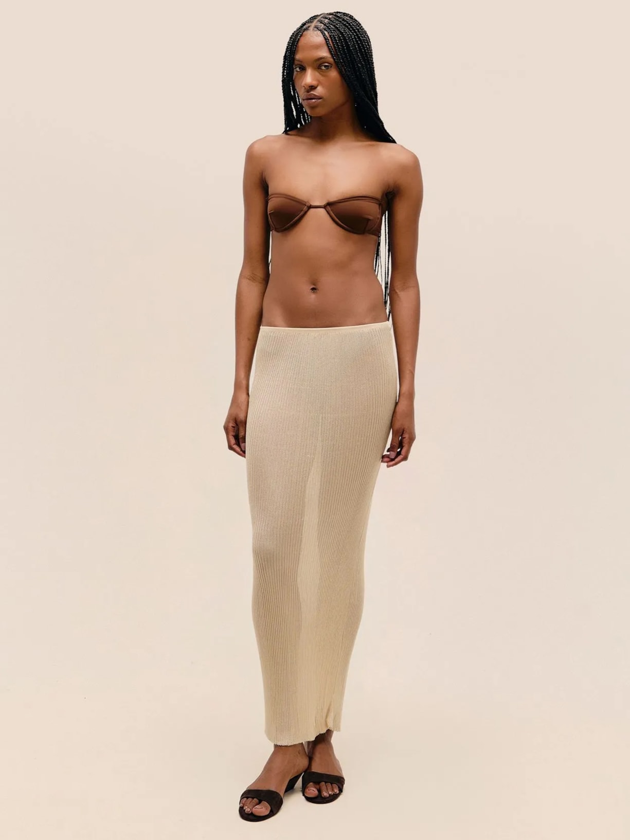 Saia Ivana Tricot - Bege