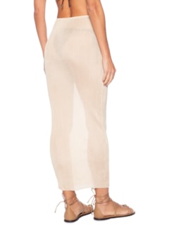 Saia Ivana Tricot - Bege by HAIGHT