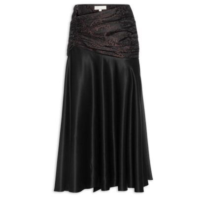 Saia Jacq Felini Aria - Preto